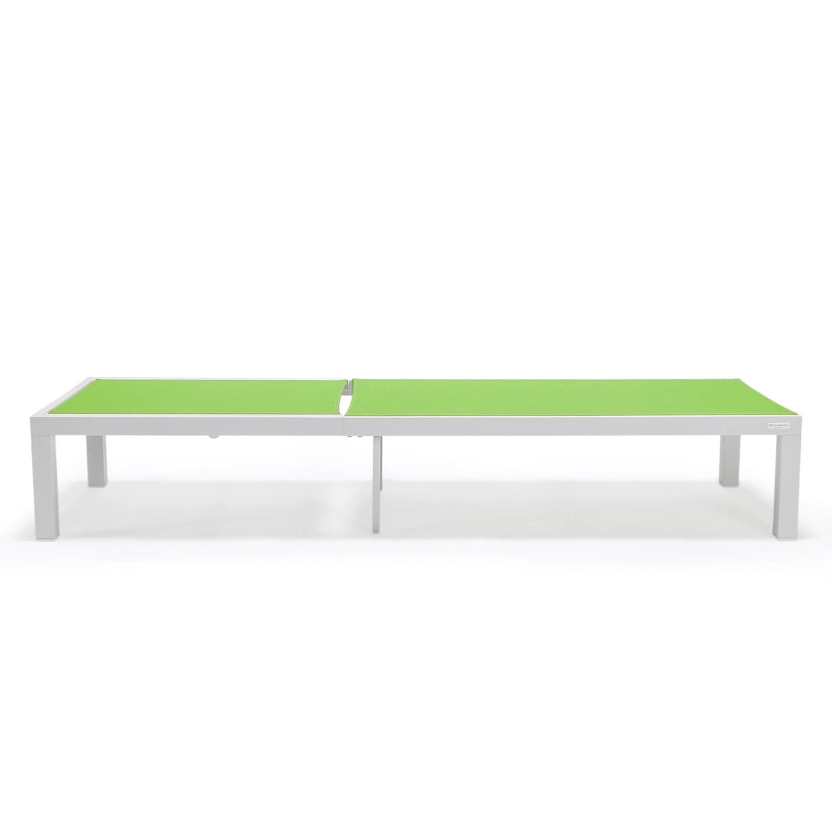 Marlin Aluminum Outdoor Chaise Lounge Chair with Sling Fabric Seat - Elax Furniture
