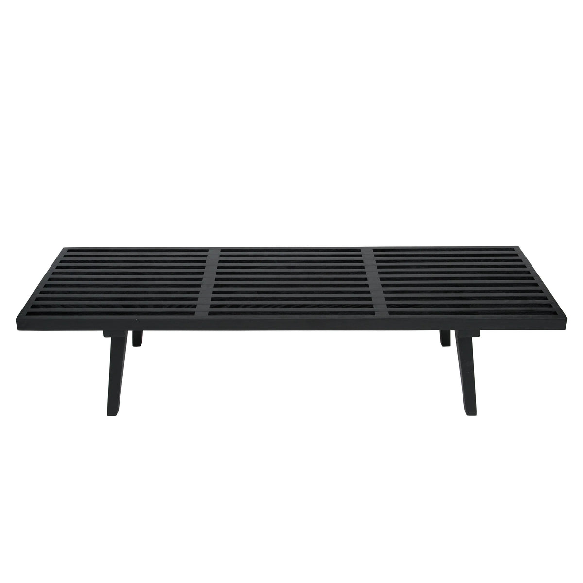 Inwood 5 Feet Platform Bench with Rubberwood Frame and Beech Wood Legs - Elax Furniture