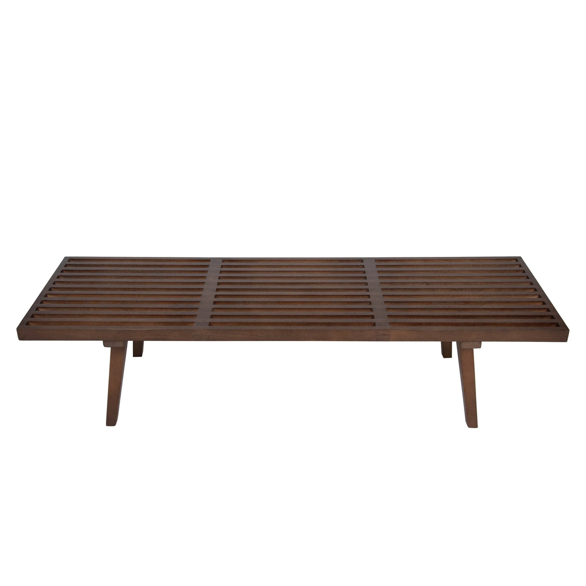 Inwood 5 Feet Platform Bench with Rubberwood Frame and Beech Wood Legs - Elax Furniture