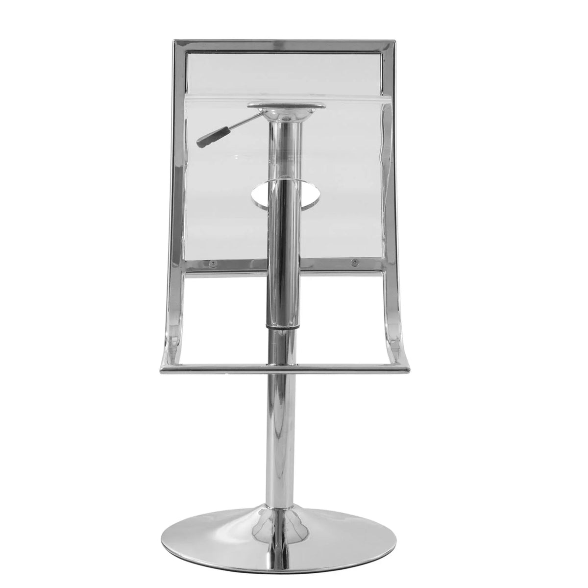 Napoli Transparent Acrylic Bar/Counter Stool, Set of 2 - Elax Furniture