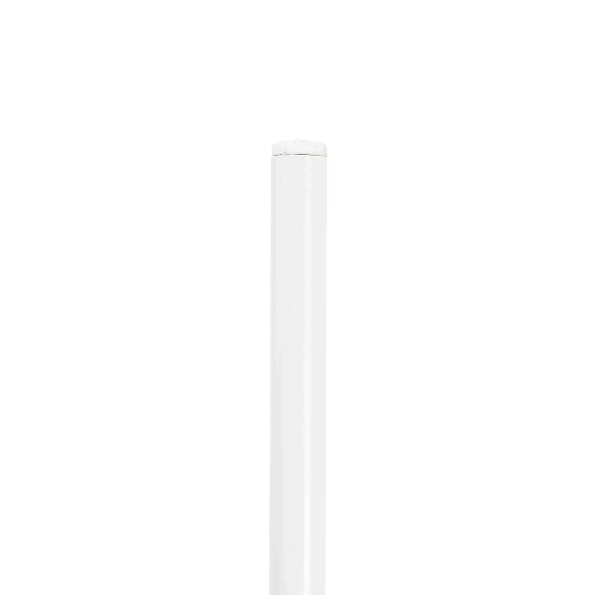 Oyster Modern Transparent Side Chart in White Base - Elax Furniture