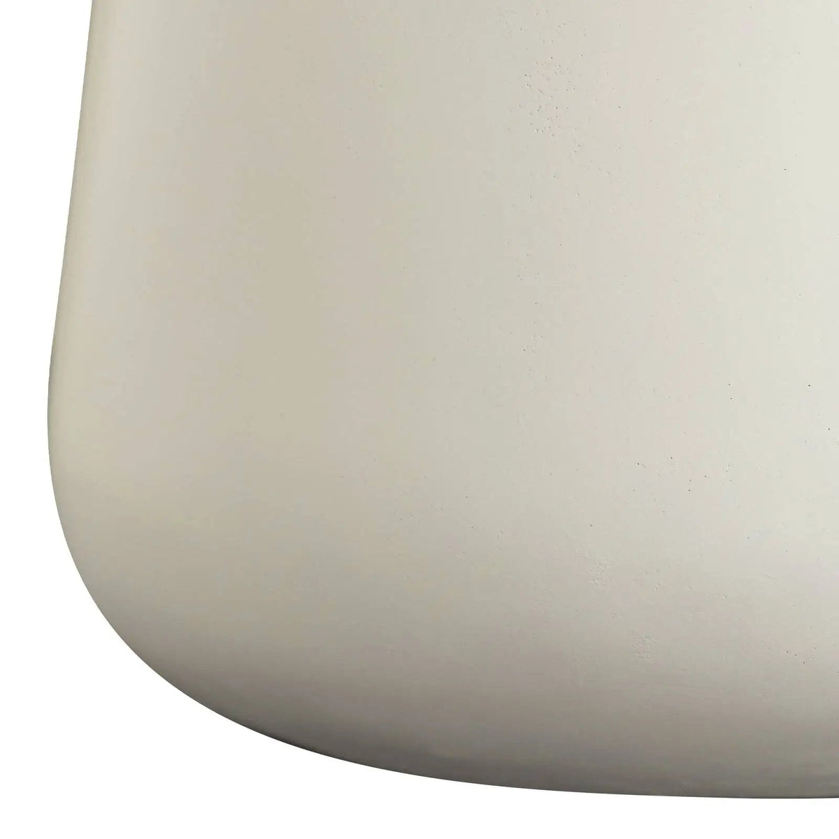 Orunel Modern Round Fiberstone Side Table with Hidden Storage β Indoor Outdoor Accent Table