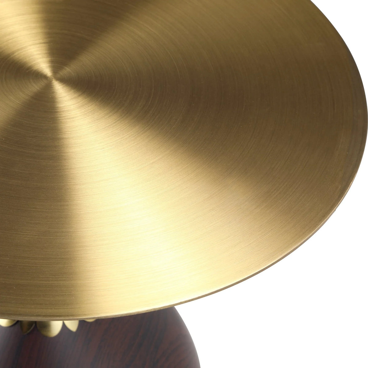 Oslo Side Table Round Stainless Steel Top and Pedestal Base - Elax Furniture
