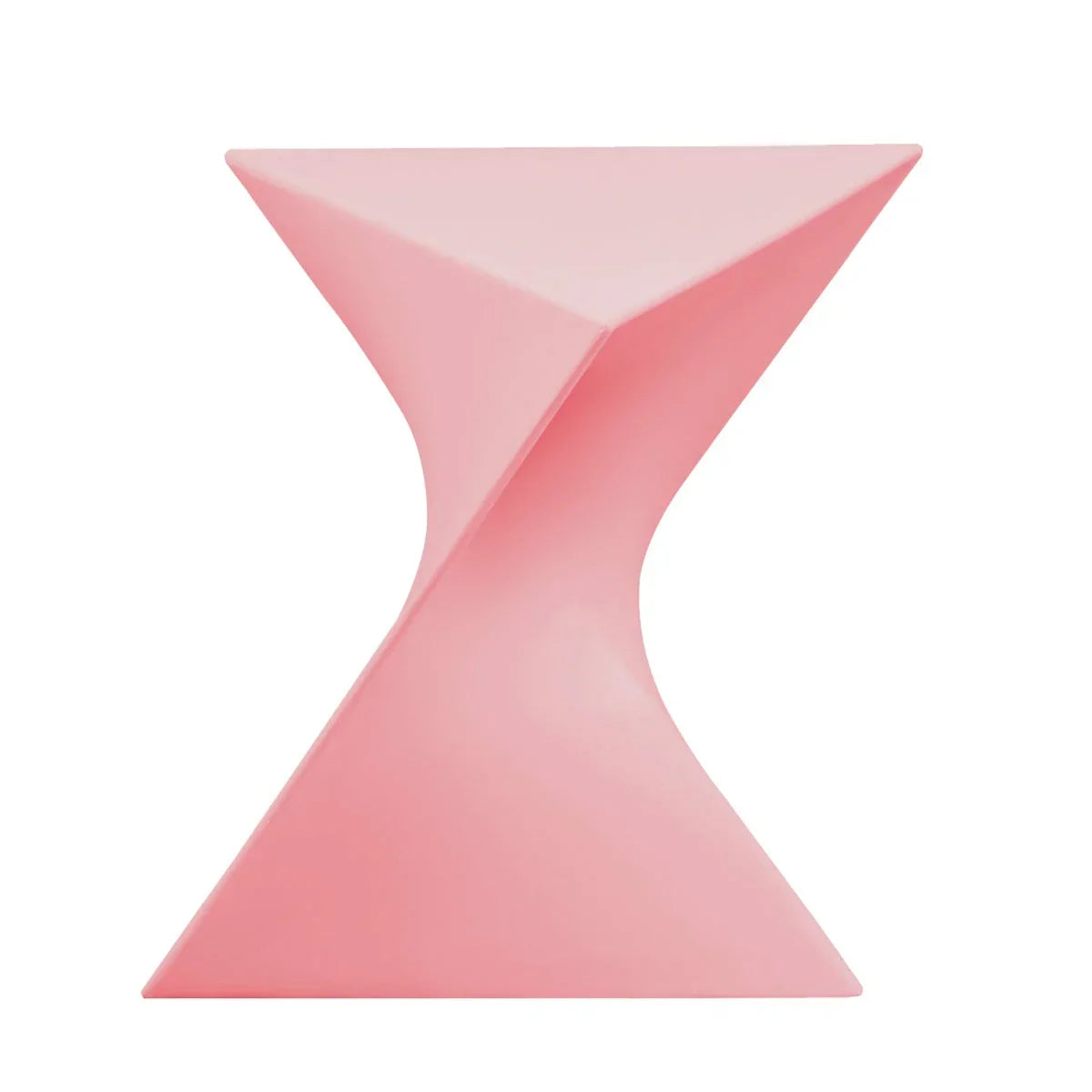 Randolph Triangular Accent Side Table in ABS/PC Plastic - Elax Furniture
