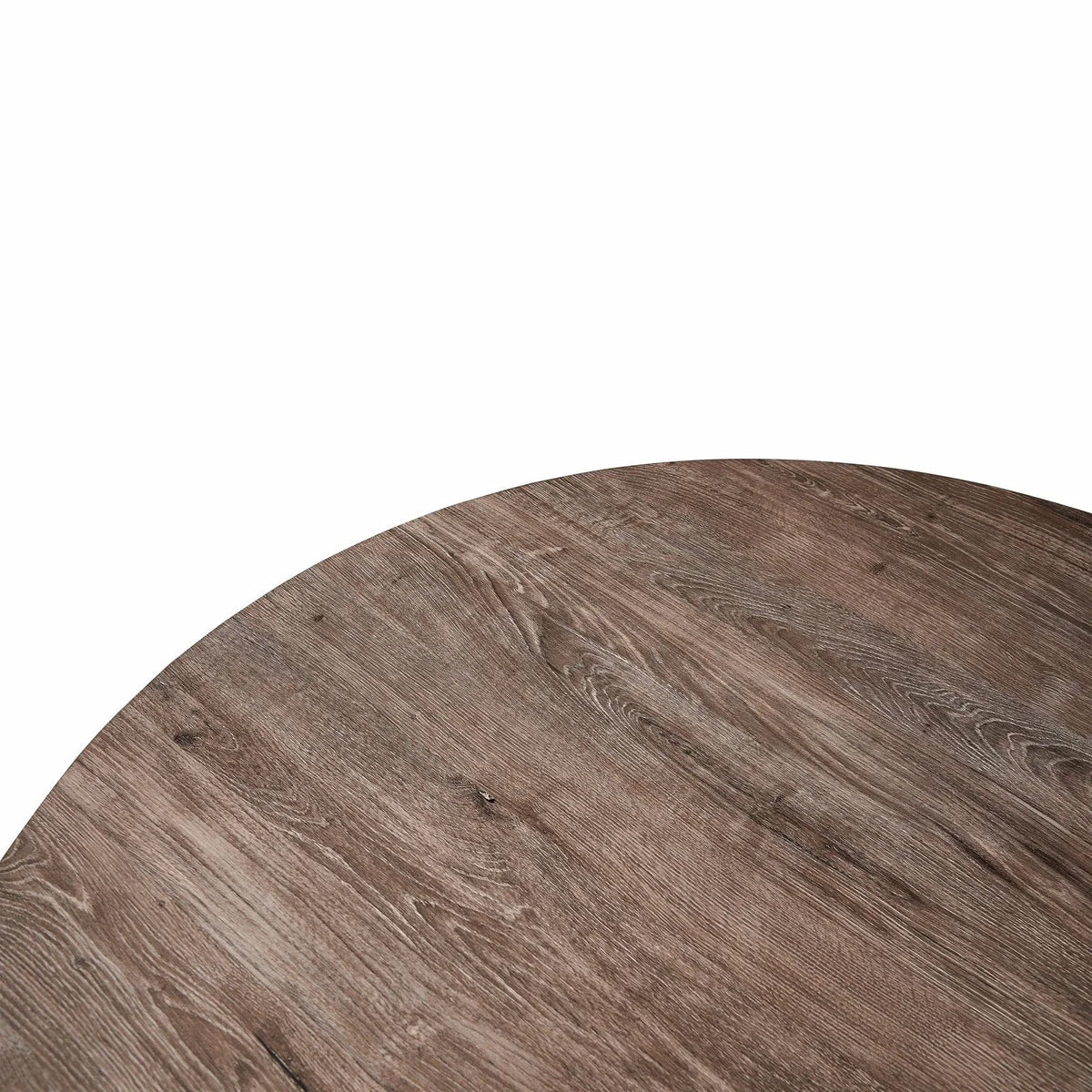 Ravenna 47" Round MDF Wood Dining Table With Modern Metal Base - Elax Furniture