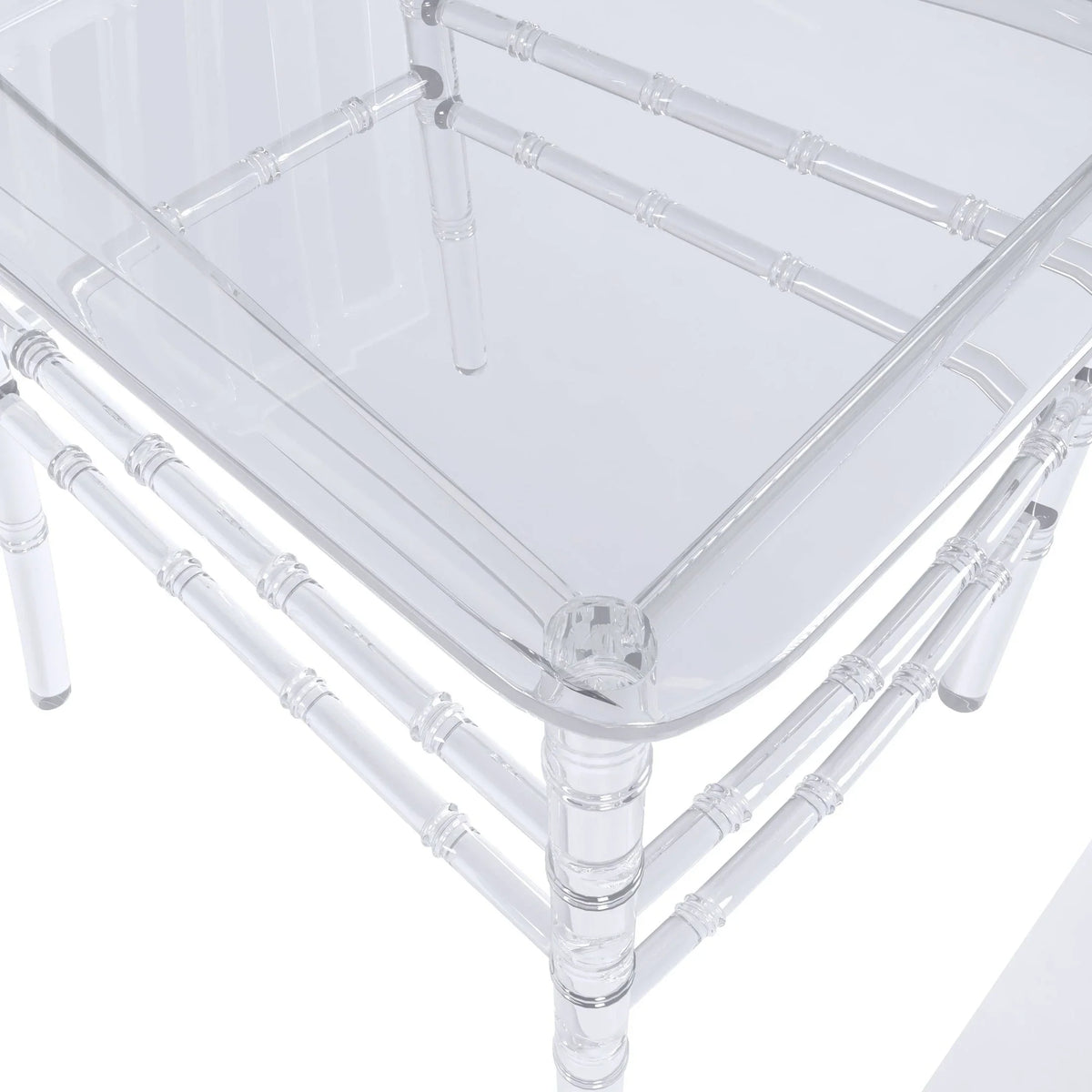 Synth Dining Chair Polycarbonate Side Chair with Windsor Back Design - Elax Furniture