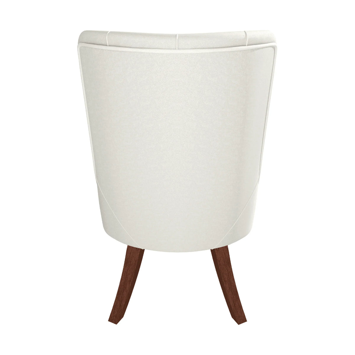 Spruce Dining Chair in Leather/Velvet with Diamond-Tufted Design and Rubberwood Legs - Elax Furniture