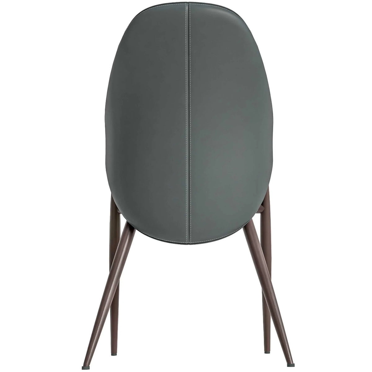 Sante Upholstered PU Leather Dining Chair with Iron Legs - Elax Furniture
