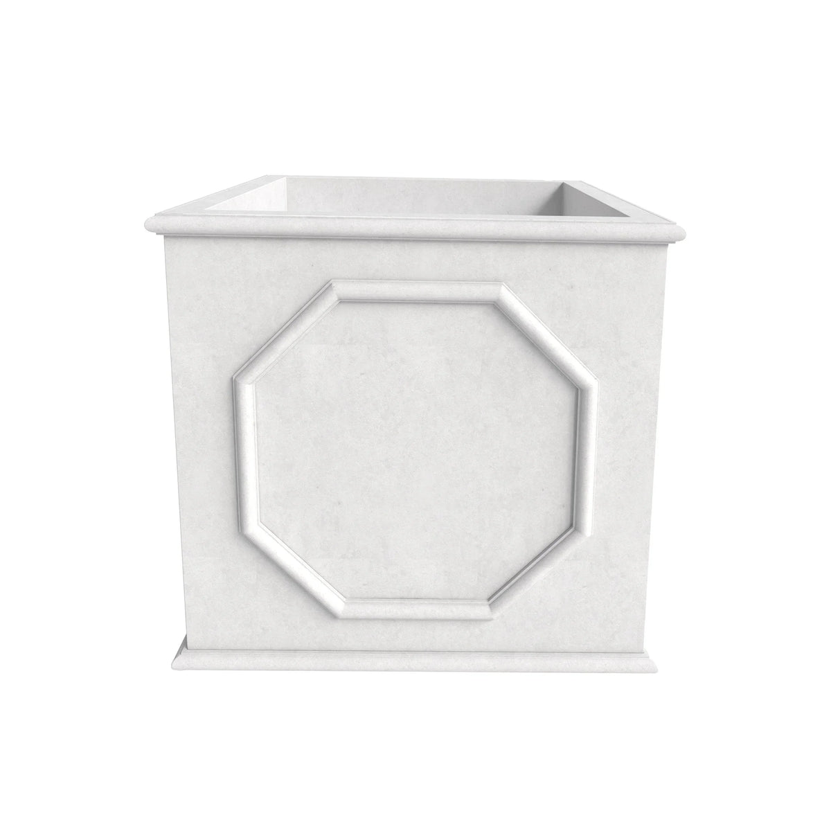 Sprout 7-Piece Fiberstone and MGO Clay Planter Set, Mid-Century Modern Square Planter Pot for Indoor and Outdoor - Elax Furniture