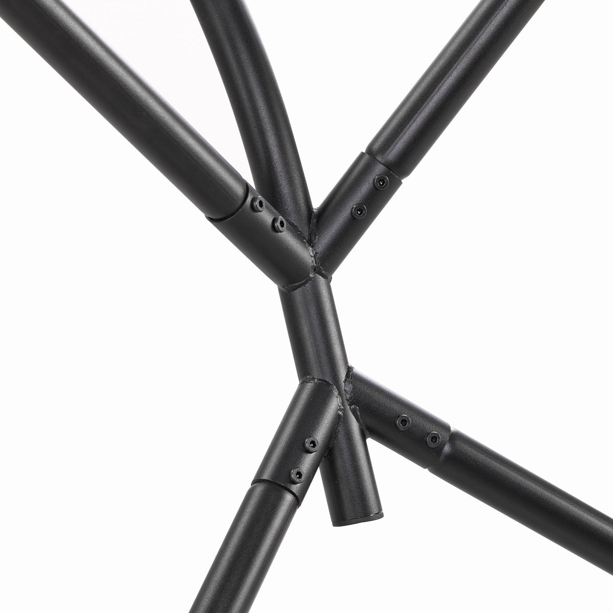Summit Outdoor Single Person Egg Swing Chair in Grey Steel Frame With Removable Cushions - Elax Furniture