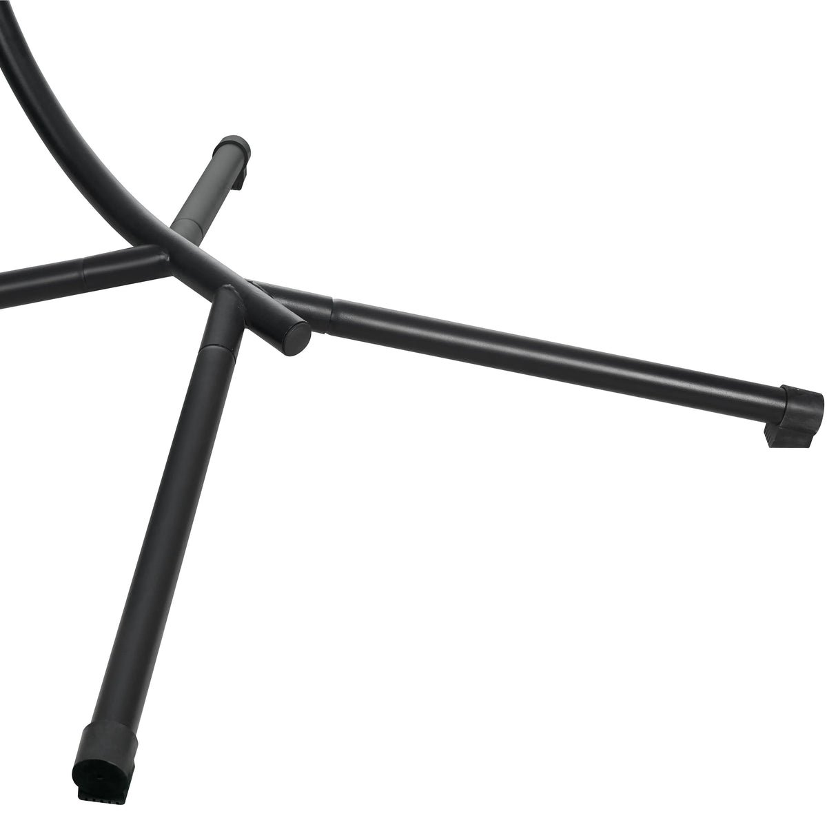 Summit Outdoor Single Person Egg Swing Chair in Grey Steel Frame With Removable Cushions - Elax Furniture