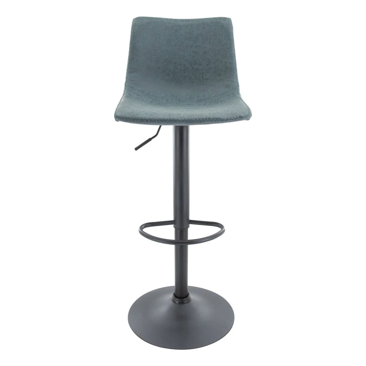 Tilbury Modern Adjustable Bar Stool with Footrest and 360-Degree Swivel - Elax Furniture
