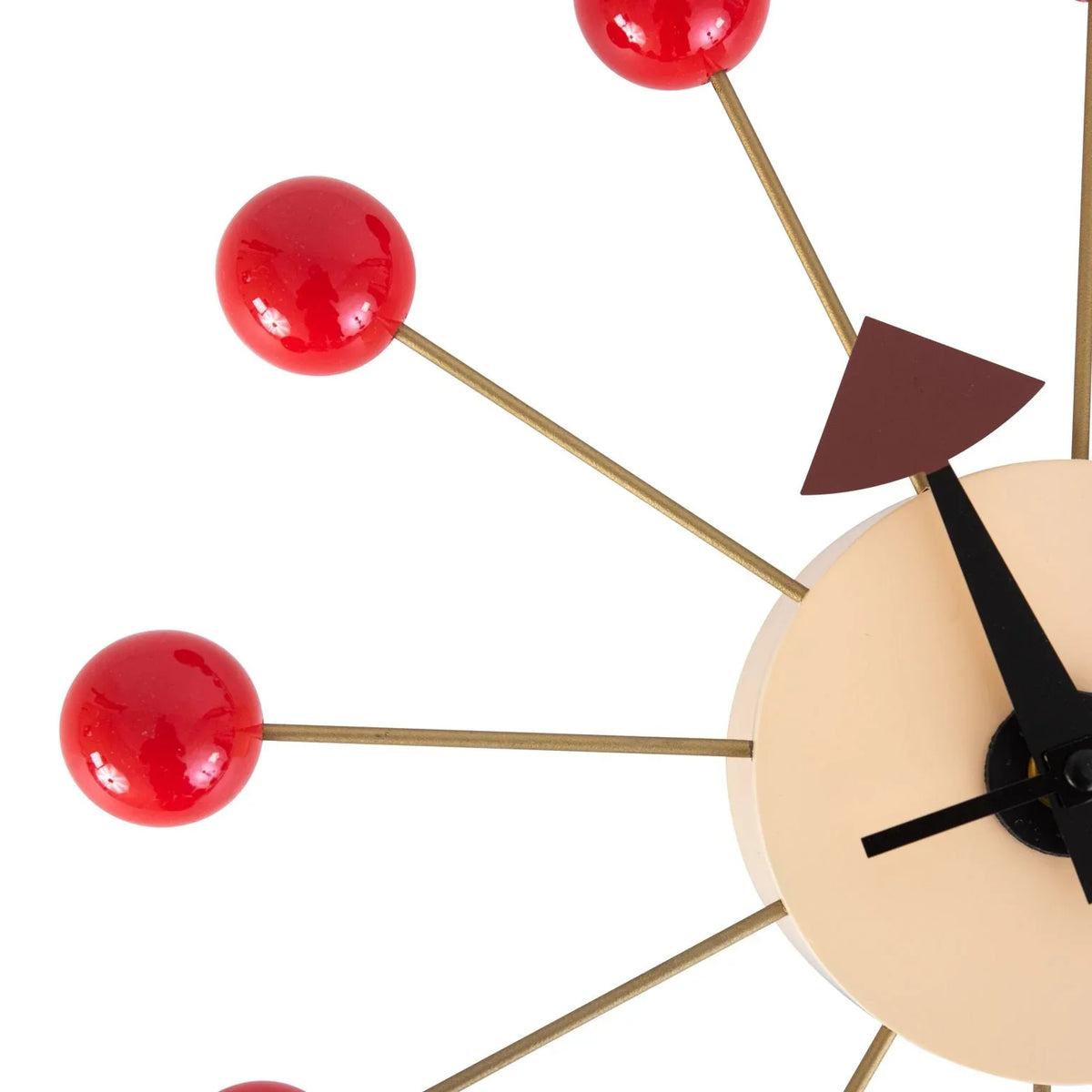 Concordia Modern Design Round Balls Silent Non-Ticking Wall Clock - Elax Furniture