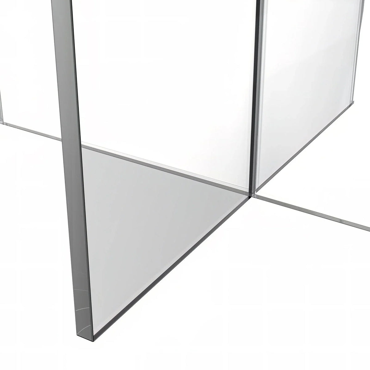 Valore Side Table with Round MDF Tabletop and Sturdy Acrylic Cross Base - Elax Furniture