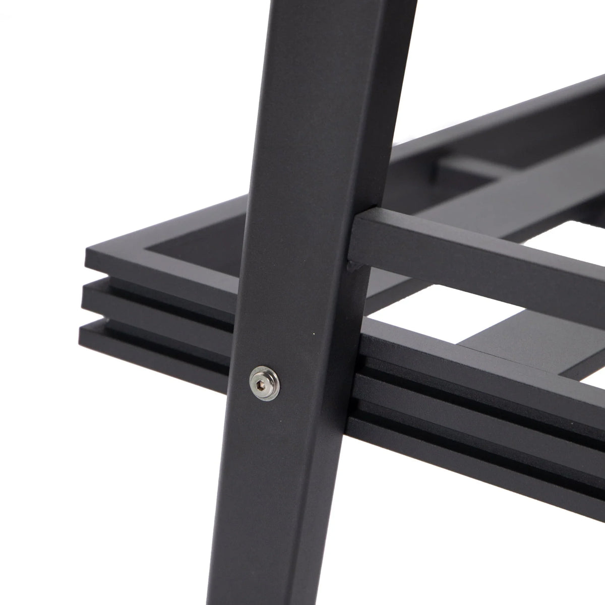 Walbrooke Aluminum Patio Conversation With Fire Pit Table & Tank Holder - Elax Furniture
