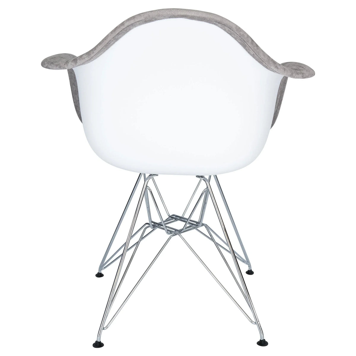 Willow Modern Fabric Eiffel Base Accent Side Chair - Elax Furniture