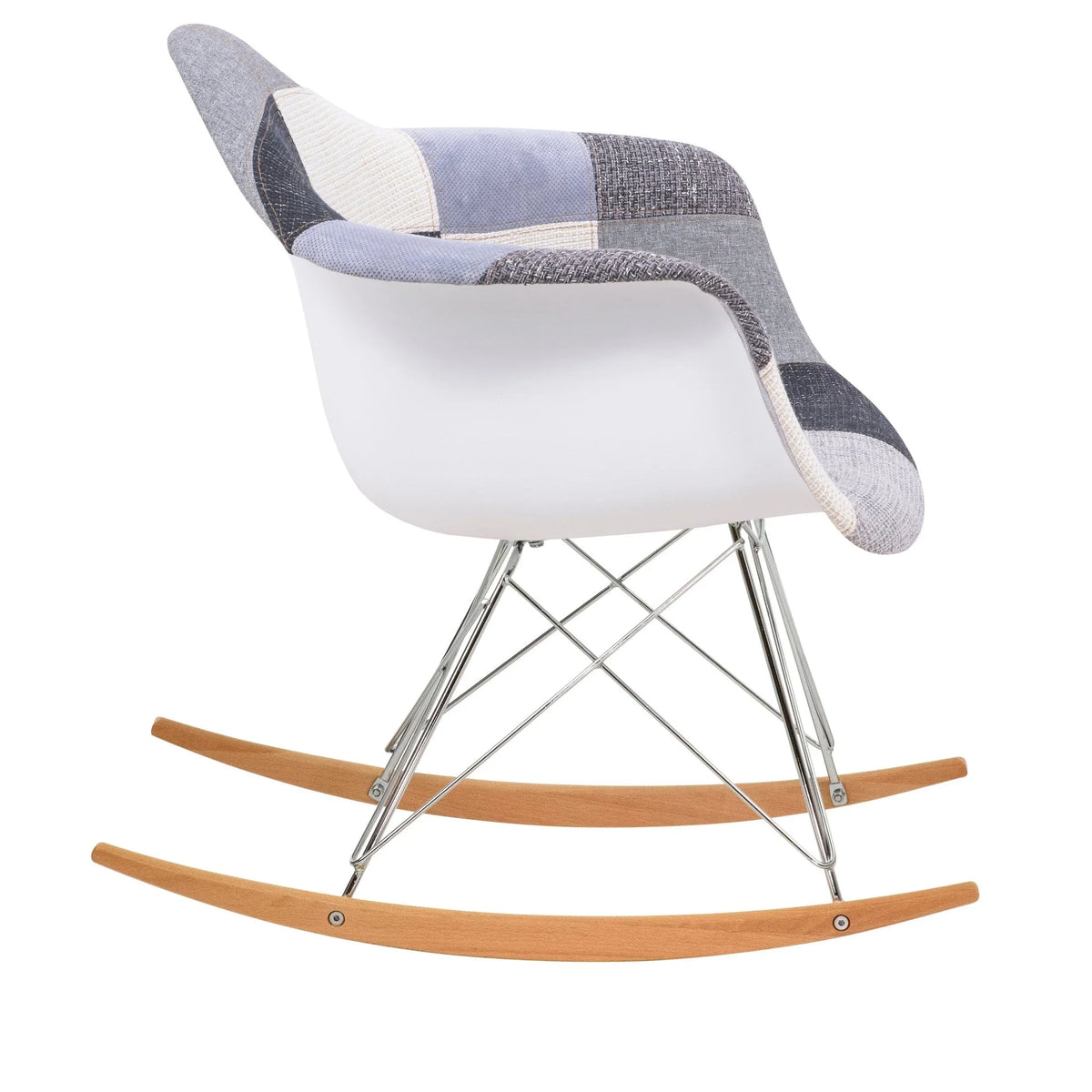 Willow Modern Fabric Eiffel Base Accent Side Chair - Elax Furniture
