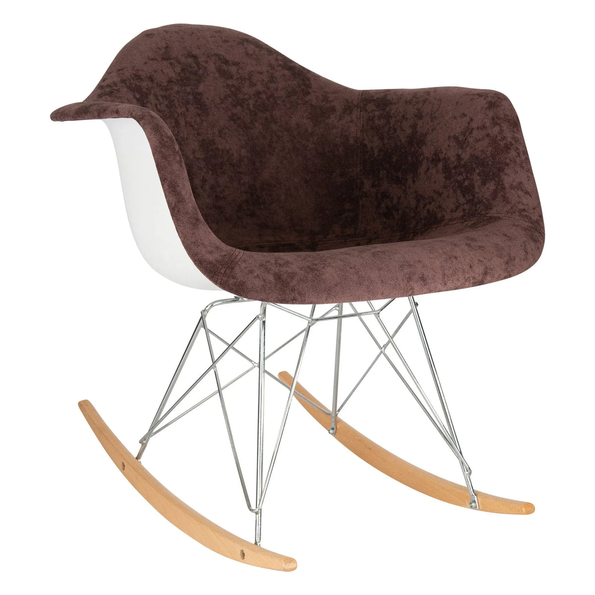 Willow Modern Fabric Eiffel Base Accent Side Chair - Elax Furniture
