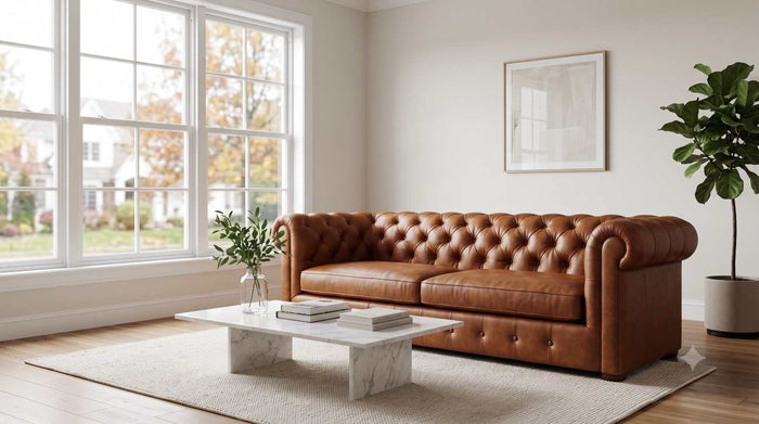 how to clean leather sofa at home safely