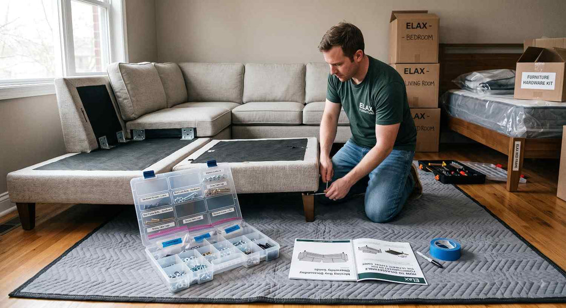 How to Disassemble Furniture for a Move: Step-by-Step Guide