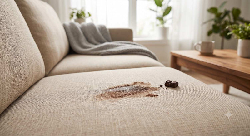 The Ultimate Guide to Getting Chocolate Stains Out of Furniture (Without Ruining Your Fabric)