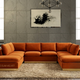 stylish large sofas for small living rooms