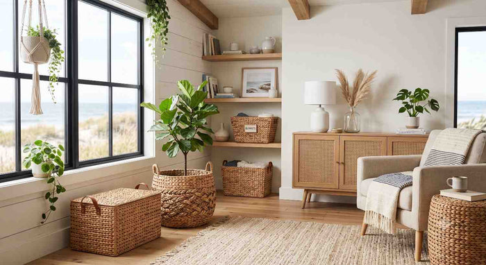 What Interior Design Style Uses Water Hyacinth Woven Baskets? The Ultimate Guide