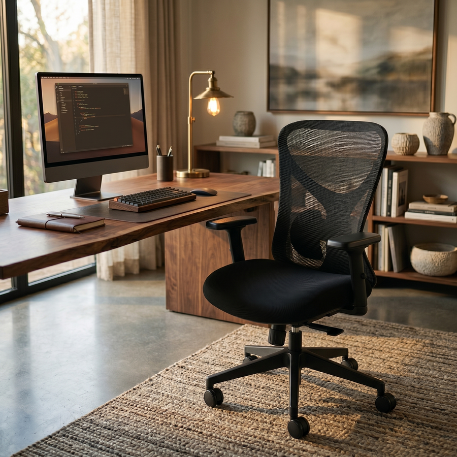 High-Back Breathable Mesh Office Chairs