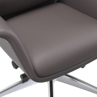 Summit Adjustable Height Leather Conference Office Chair with Swivel and Tilt - Elax Furniture