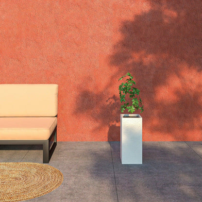 Basalt Fiberstone and MgO Clay Modern Tall Square Planter Pot for Indoor and Outdoor - Elax Furniture