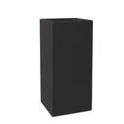 Terra 4-Piece Fiberstone and MGO Clay Planter Set, Mid-Century Modern Tall Square Planter Pot for Indoor and Outdoor - Elax Furniture