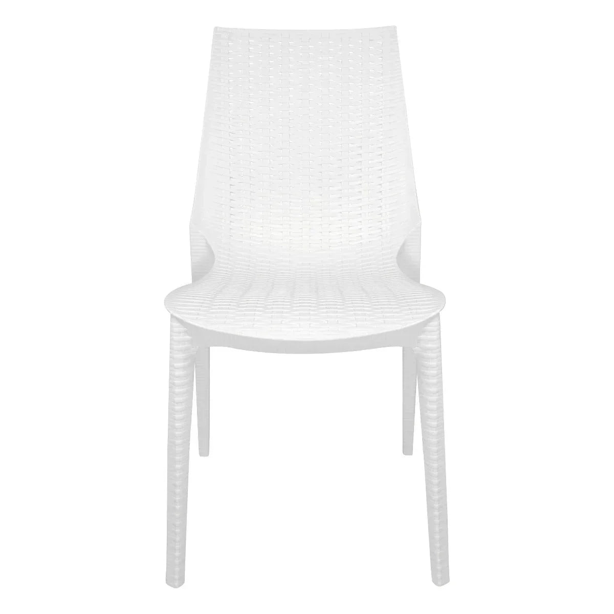 Kent Patio Outdoor Dining Chair Weave Design in Polypropylene - Elax Furniture