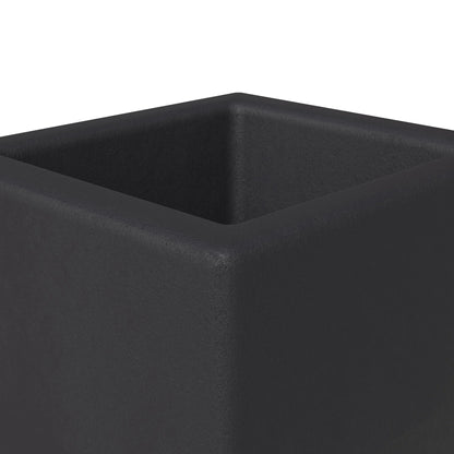 Terra 4-Piece Fiberstone and MGO Clay Planter Set, Mid-Century Modern Tall Square Planter Pot for Indoor and Outdoor - Elax Furniture