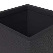 Basalt Fiberstone and MgO Clay Modern Tall Square Planter Pot for Indoor and Outdoor - Elax Furniture