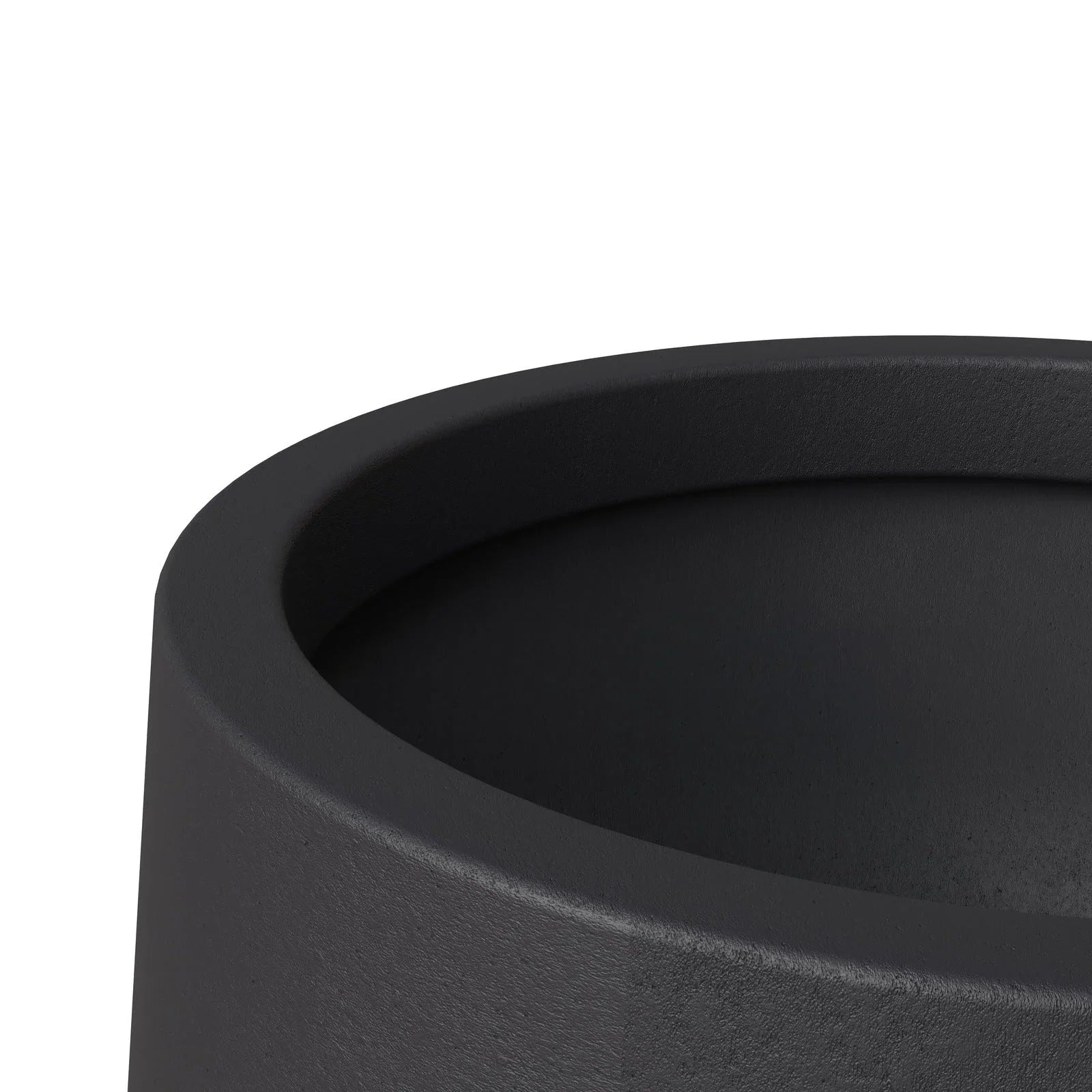 Orchid 4-Piece Tapered Round Planter Pot Set in Fiberstone and Clay Weather Resistant Design - Elax Furniture