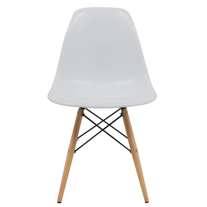 Dover Modern Dining Chair Molded Side Chair Set of 4 - Elax Furniture