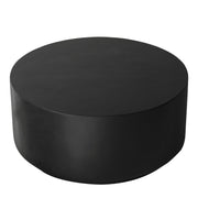 Terra 36" Round Coffee Table in Fiberstone for Indoor and Outdoor