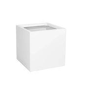 Fern Fiberstone and MGO Clay Mid-Century Modern Square Planter Pot for Indoor and Outdoor - Elax Furniture