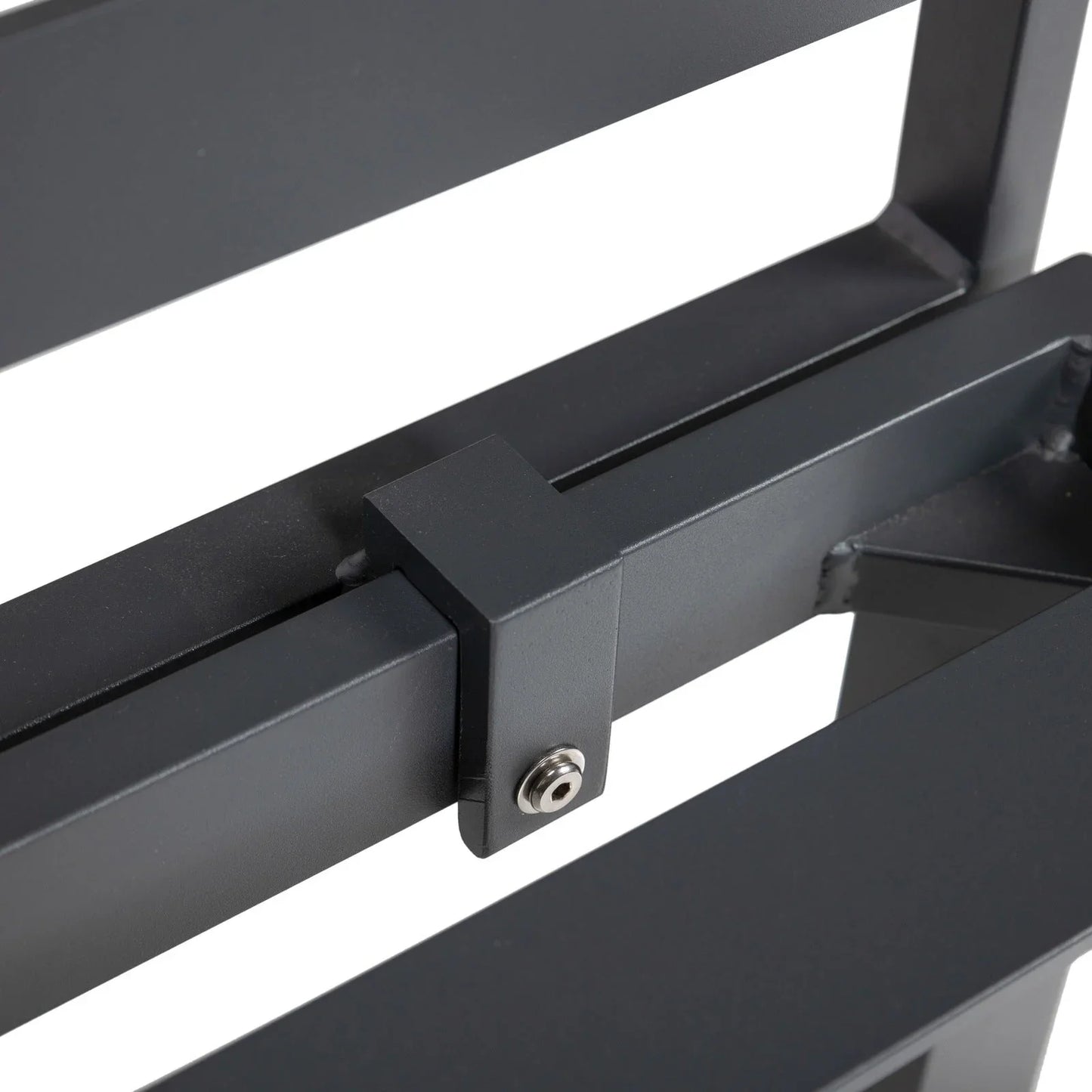 Chelsea 7-Piece Patio Sectional Set in Black Aluminum with Fire Pit Table - Elax Furniture