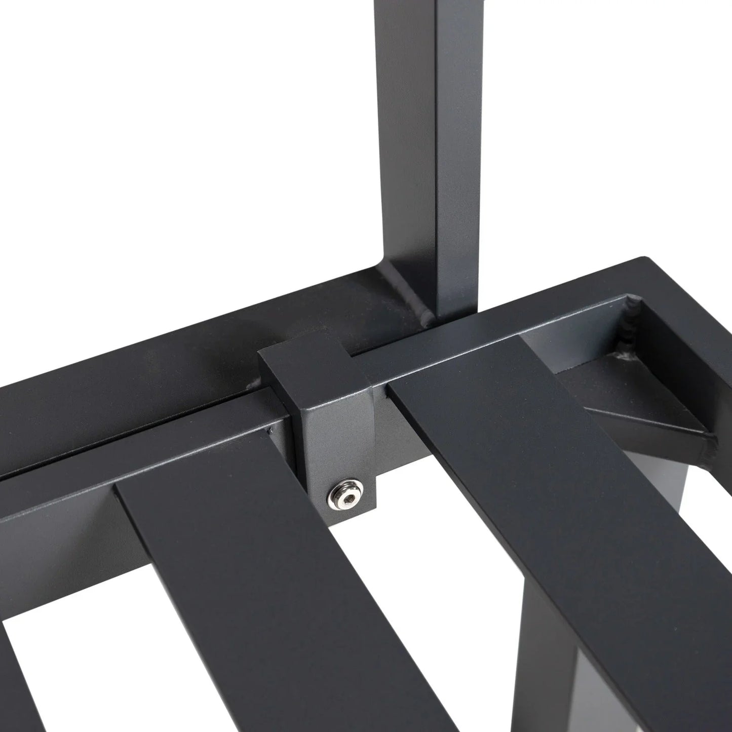 Chelsea 7-Piece Patio Sectional Set in Black Aluminum with Fire Pit Table - Elax Furniture