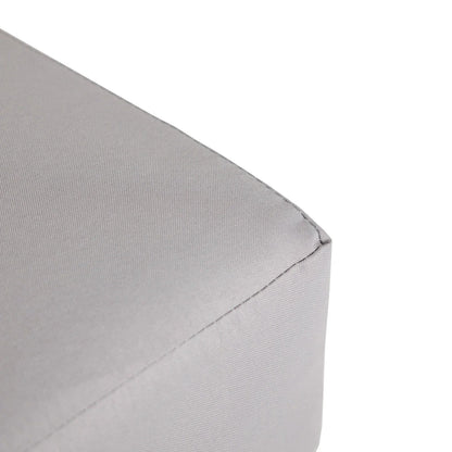 Chelsea 7-Piece Patio Sectional Set in Black Aluminum with Fire Pit Table - Elax Furniture