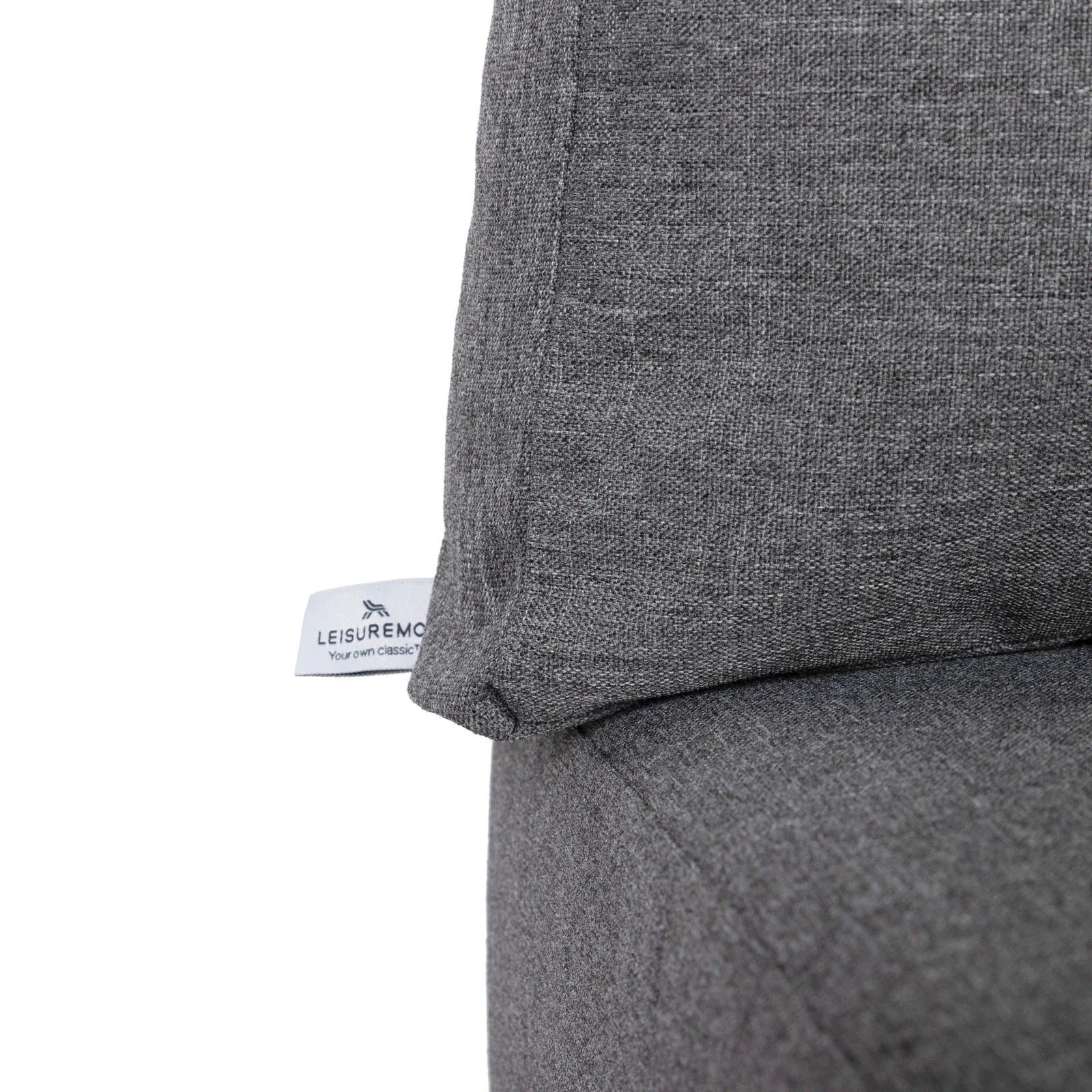 Chelsea 7-Piece Patio Sectional Set in Black Aluminum with Fire Pit Table - Elax Furniture