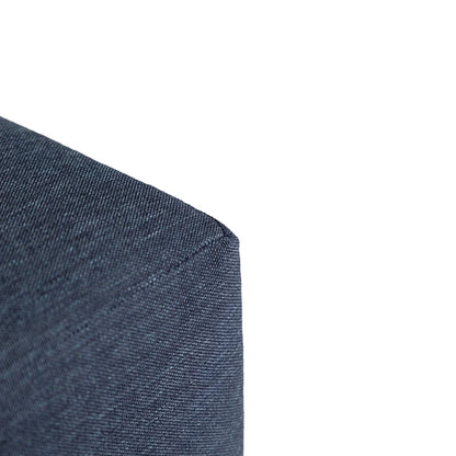 Chelsea 7-Piece Patio Sectional Set in Black Aluminum with Fire Pit Table - Elax Furniture