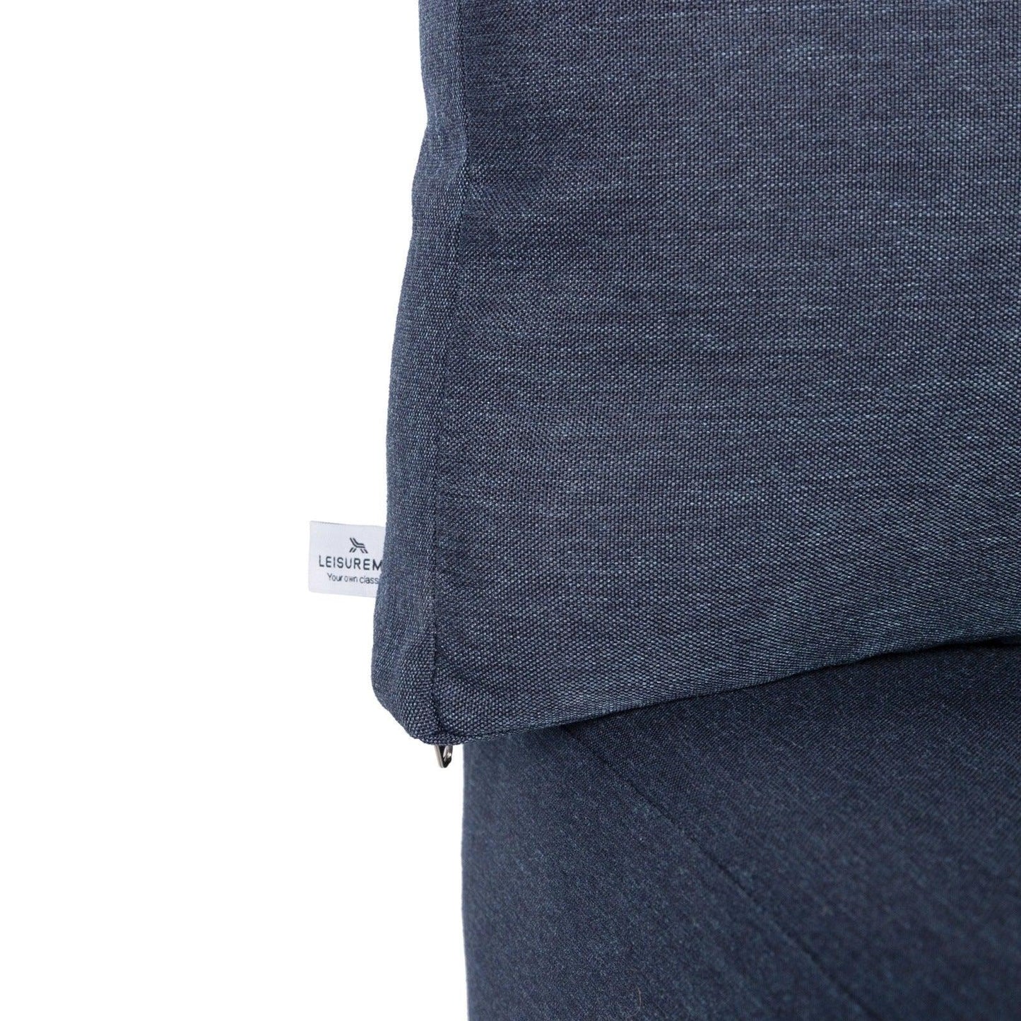 Chelsea 7-Piece Patio Sectional Set in Black Aluminum with Fire Pit Table - Elax Furniture