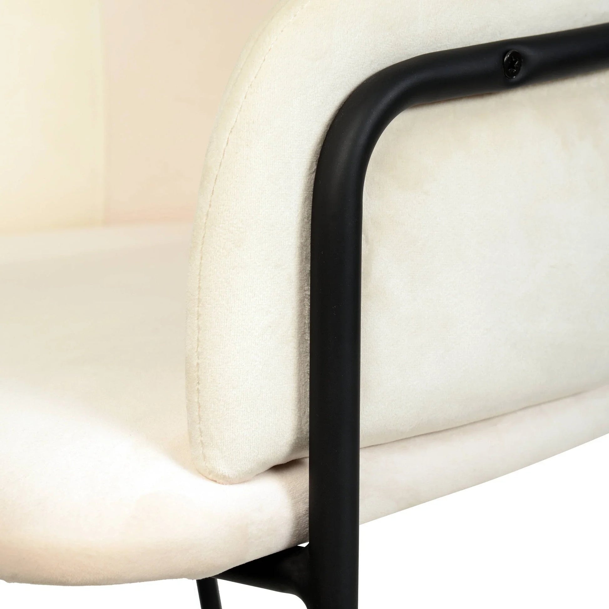 Axis 40" Bar Stool Ergonomic Pub Chair with Powder-Coated Stainless Steel Base and Footrest - Elax Furniture