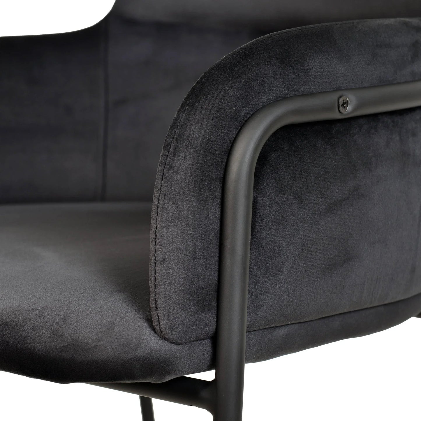 Axis 40" Bar Stool Ergonomic Pub Chair with Powder-Coated Stainless Steel Base and Footrest - Elax Furniture