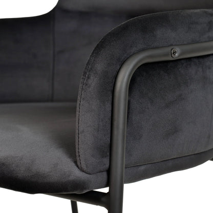 Axis 40" Bar Stool Ergonomic Pub Chair with Powder-Coated Stainless Steel Base and Footrest - Elax Furniture