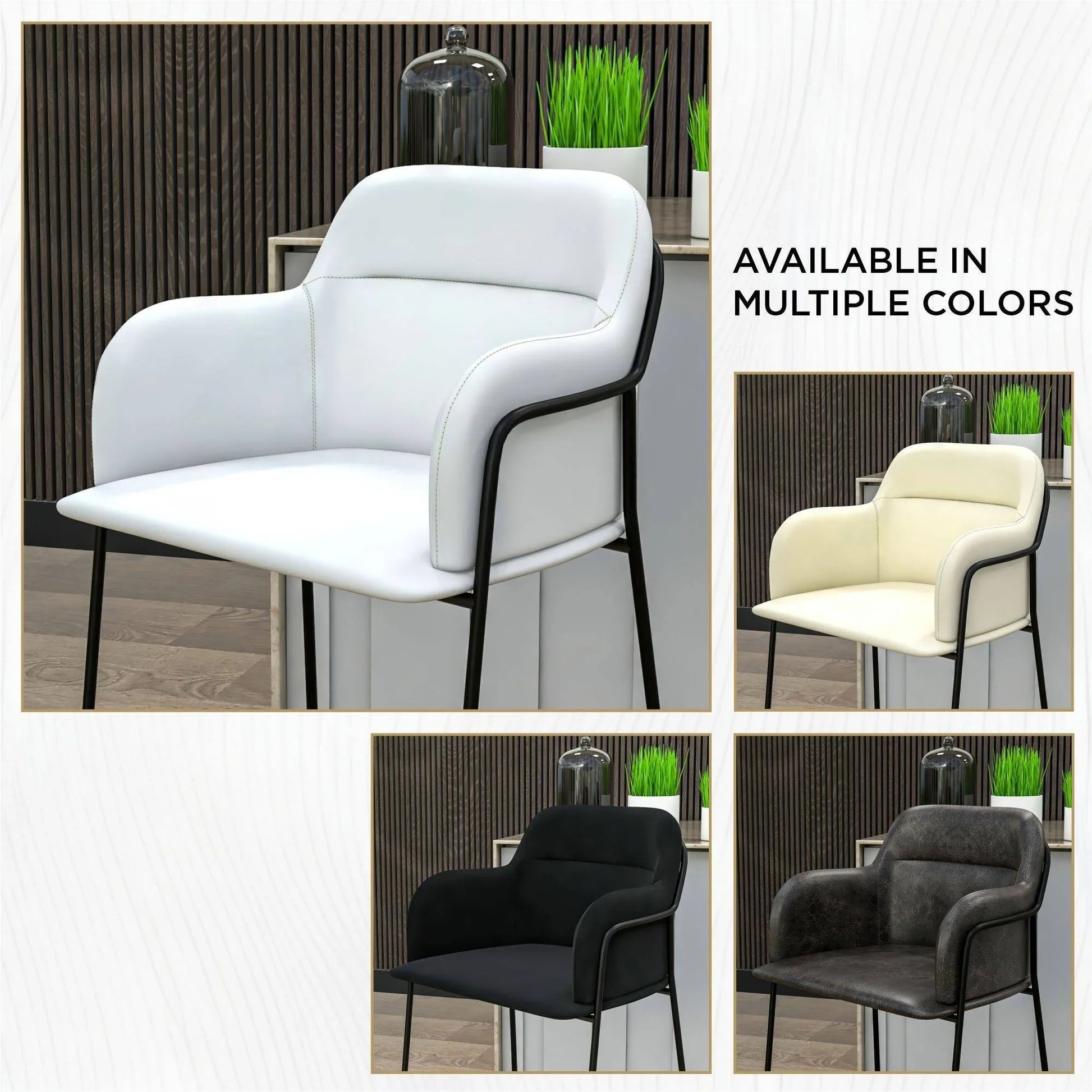 Axis 40" Bar Stool Ergonomic Pub Chair with Powder-Coated Stainless Steel Base and Footrest - Elax Furniture