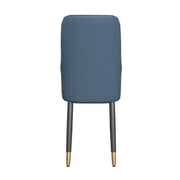 Allure Dining Chairs Fabric/Leather Seat and Back in Oak Wood - Elax Furniture