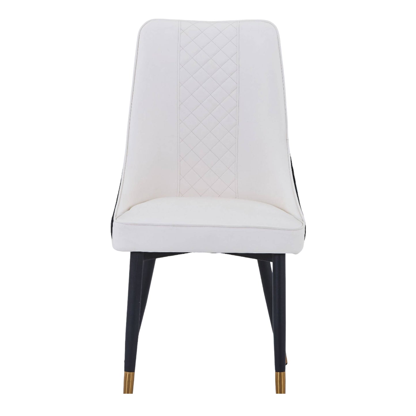 Allure Dining Chairs Fabric/Leather Seat and Back in Oak Wood